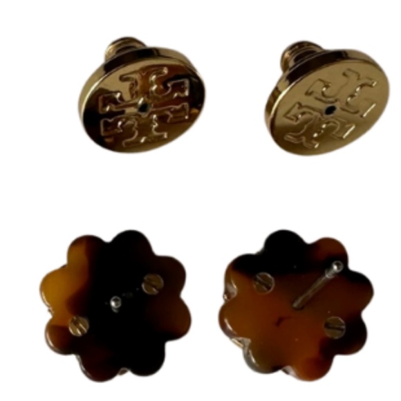 Tory Burch Authentic Post Earrings - Picture 3 of 5